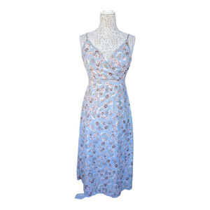 NWT Lush floral tie back dress M